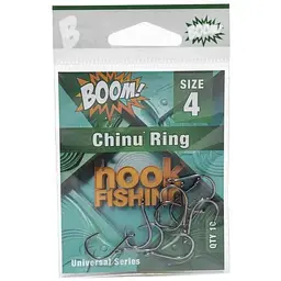 Гачок для мирної риби BOOM Chinu Ring №4 (10 шт/уп) (BN)