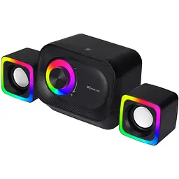 Акустична система 2.1 XTRIKE ME SK-502, 11Вт LED USB+3,5мм чорна - мініатюра 2
