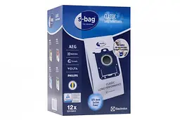 Набір мішків S-bag 12шт для пилососу Electrolux, Philips E201SMCC, 9001690834, 9002560994 Оригінал - мініатюра 4