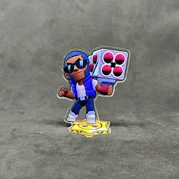Акрилова колекційна фігурка Brawl Stars Брок (Brock) 10 см - мініатюра 2
