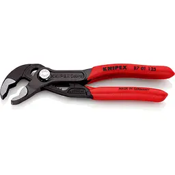 Кліщі сантехнічні переставні високотехнологічні, Ø27мм Cobra KNIPEX 87 01 125, фосфатовані - мініатюра 5