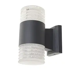 Світильник Brille фасадний LED 14W IP65 NW Black (AL-608)
