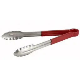 Щипцы кухонные Winco UT-12HP-R 30 см Red (59816)