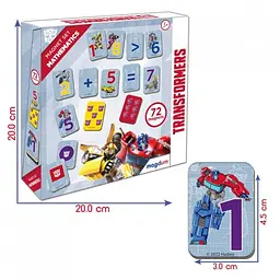 Набір магнітів Трансформери Математика ME 5031-42 (4820215154499) shop (4820215154499) - мініатюра 4