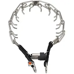 Нашийник для собак Sprenger Ultra-Plus Training Collar суворий 2 кільця та замок ClicLock, нержавіюча сталь