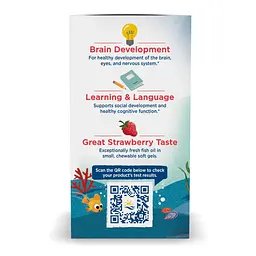 Омега-3 риб'ячий жир Nordic Naturals Children's DHA для серця, мозку та зору 180 mini softgels - мініатюра 2