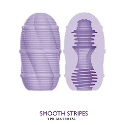 Мастурбатор Pretty Love Cupid-X Smooth Stripes - мініатюра 3