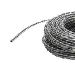 Жилка для тримера "Кручений квадрат з кордом" 3 мм Polax 15 м (70-087) - мініатюра 6