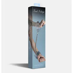 Наручники Feral Feelings - Hand RestRaints Trasparent - мініатюра 2