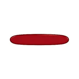 Накладка на ніж Victorinox 84мм oval червоний передня з лого (F+)