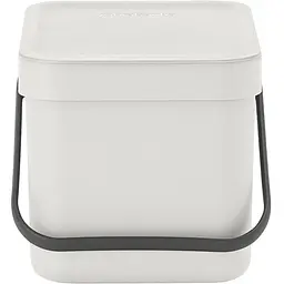 Відро для сміття Brabantia Sort&Go 6 л світло-сіре (213267) - мініатюра 3