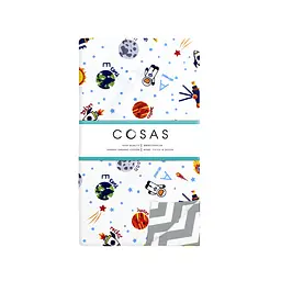 Підковдра дитяча Cosas Astronaut 110х140 см (TelescopeWhite_140q) - мініатюра 3
