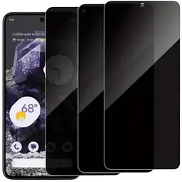 Захисне скло DK для Google Pixel 7a Антишпигун Full Glue 020548 black 3 шт.