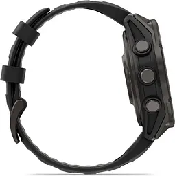 Смарт-годинник Garmin Fenix 8 Pro 47 mm AMOLED Carbon Gray DLC Titanium with Black/Pebble Gray (010-03198-00/01) - мініатюра 2