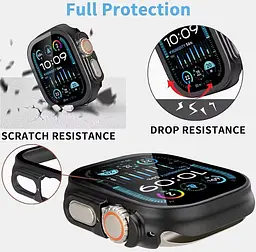 Захисний чохол для Apple Watch Ultra Choice 49 mm Чорний 463148654 - мініатюра 3