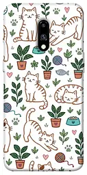TPU чохол Demsky Cats pattern для OnePlus 7