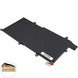 Батарея Hewlett Packard для ноутбукаHP WS04XL (Spectre x360 Convertible14-EA) 7.7V 8210mAh Чорний