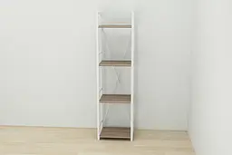 Етажерка 4/34 Ferrum-decor Серії Коннект 120x34x28 білий ДСП Дуб Сонома Труфель 16мм (FRD-104281) - мініатюра 7