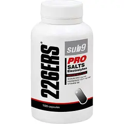 Таблетки сольові 226ERS Sub9 Pro Electrolytes з кофеїном 100 капсул (1084-SPRO-99-22)
