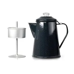 Перколятор емальований GSI Outdoors Mesa 8 Сup Percolator Чорний (1099-1754) - мініатюра 2