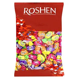 Цукерки Roshen Тоффі Yummi's з фруктовими смаками 1 кг