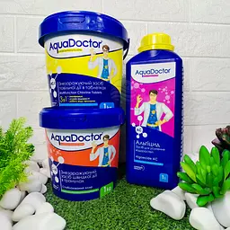 Комплект хімії AquaDoctor для запуску та догляду за басейном до 30 м³