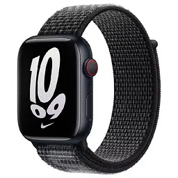 Ремінець Nylon для Apple Watch 38/40/41/42mm(ser.10) Black / Summit White