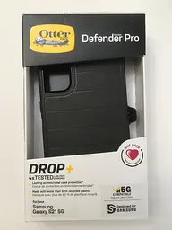 Чохол протиударний із кліпсою-підставкою OtterBox Defender Series Pro 77-81265 для Samsung Galaxy S21 (6.2") Black - мініатюра 9