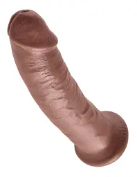 Фалоімітатор King Cock 9" 22.9 см коричневий - мініатюра 4