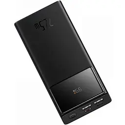 Портативна батарея Baseus Star-Lord Digital Display Fast Charge 20000 mAh 22.5W PPXJ080001 Black - мініатюра 3