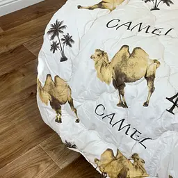 Ковдра полуторна з верблюжої вовни Arda Camell wool 21427 150х210 см - мініатюра 3