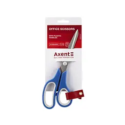 Ножиці Axent Standard, 21,5 см, сині (6216-02-A) - мініатюра 2
