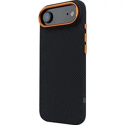 Чохол ArmorStandart LikeCarbon2 SE MagCase для Apple iPhone Air Kevlar Black Orange (ARM89166) [156296] - мініатюра 5
