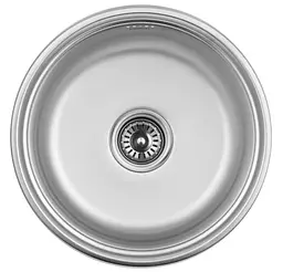 Кухонна мийка Kroner KRP Satin - 430 (0.8 мм) (CV031324)
