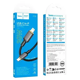 Кабель HOCO C to Lightning Benefit PD charging data cable X128 1m, 30W - мініатюра 2