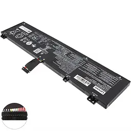 Батарея для ноутбука Lenovo L22M4PC1 (Legion Pro 7 16IRX8) 15.52 6440mAh 99Wh Чорний
