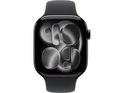 Смарт-годинник Apple Watch Series 11 GPS 46mm Jet Black Alu. Case w. Black S. Band - M/L (MEUX4) - мініатюра 2