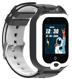 Смарт годинник-телефон дитячі Wonlex KT22 4G камера прослуховування геозона WI-FI GPS SIM Black (17004) - мініатюра 5