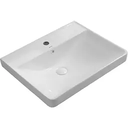 Умивальник меблевий Mixxus Premium Style-1501 600x480x190 мм з отвором під змішувач і переливом MP6498, Білий