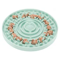 Миска Trixie Junior для повільного годування цуценят, блакитна, пластик, d 21 см - мініатюра 8