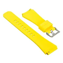 Ремінець для Samsung Gear S3 - жовтий силікон розмір L Watchbands (WB001YELLOWNW1) - мініатюра 2