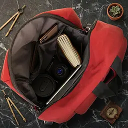 Рюкзак текстильний smart унісекс 20627 Vintage малиновий - мініатюра 5