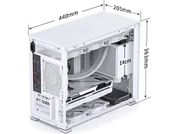 Корпус Jonsbo D31 MESH White - мініатюра 3
