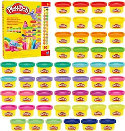 Набір маси для ліплення Hasbro Play-Doh Райдужні сюрпризи 50 баночок (G1761) - мініатюра 3