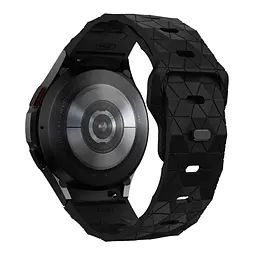 Ремінець силіконовий Samsung Galaxy Watch 4 5 6 7 BeWatch Чорний (0140309) - мініатюра 3