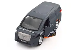 Іграшковий мікроавтобус Toyota Alphard 1:40 серії Шеврони Героїв KM6011 TechnoDrive - мініатюра 4