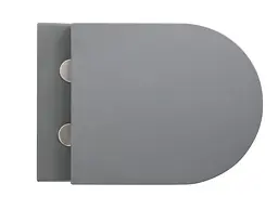 Унітаз підвісний Mixxus Premium Topper-0303-R 495x370x350 мм Rimless MP6657, Графит - мініатюра 3