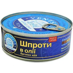 Шпроти Ventspils ключ 240 г