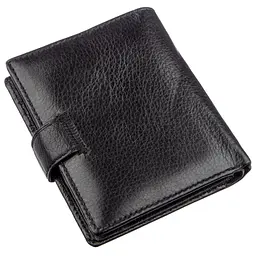 Невеликий шкіряний гаманець ST Leather 18832 чорний - мініатюра 2