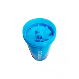 Шейкер Nosorog Smart Shake Blue двокомпонентний 350 мл - мініатюра 2
